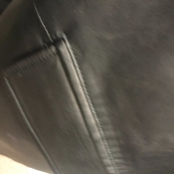 Torras black Spanish Leather to silk reversible trench coat e66 chest 58" - Picture 7 of 14